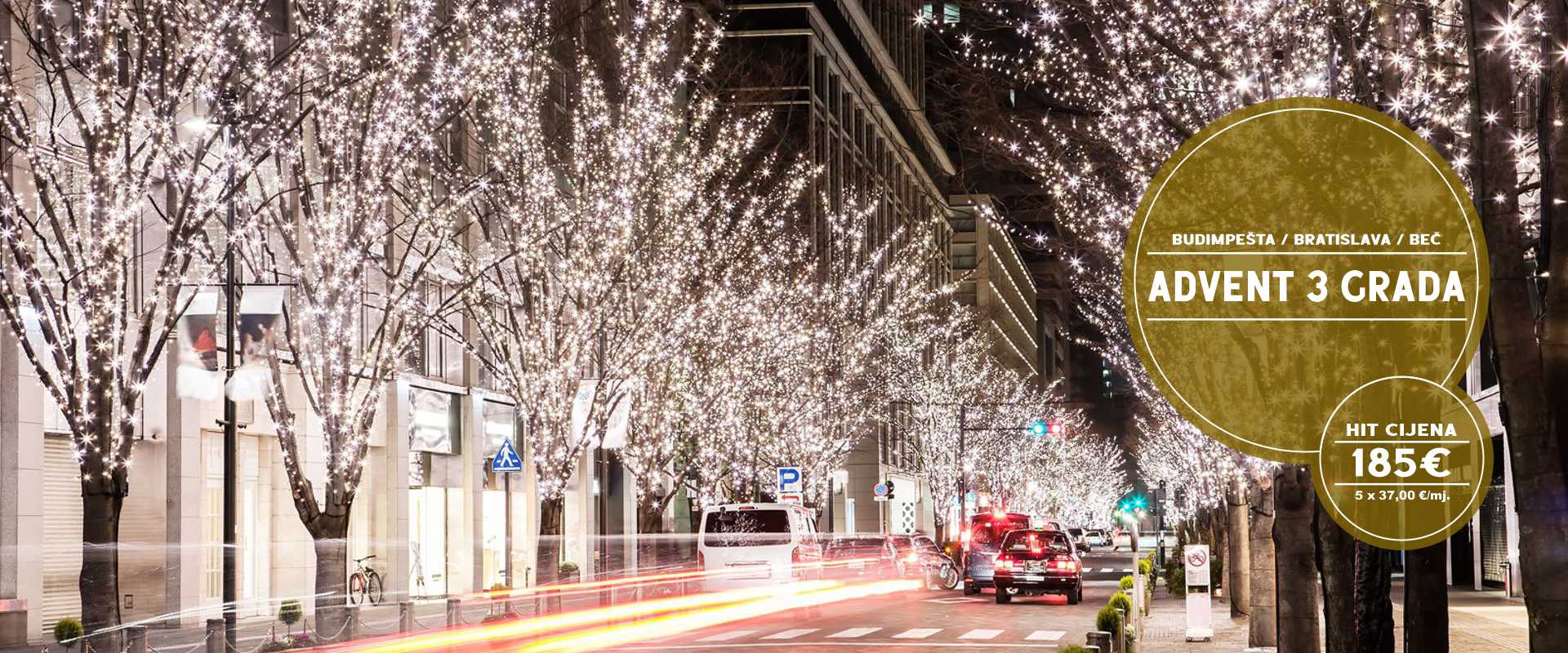 ADVENT BEČ BUDIMPEŠTA BRATISLAVA IZ OSIJEKA