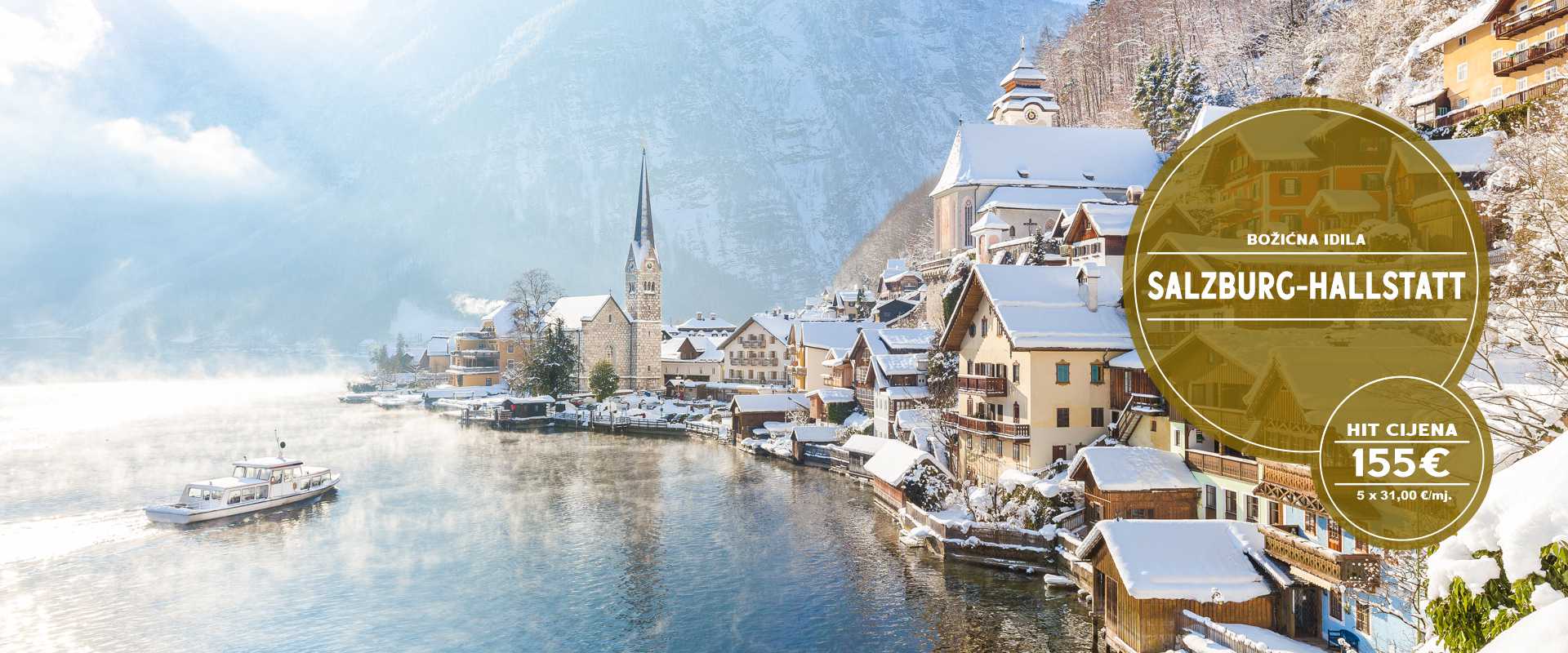 ADVENT SALZBURG I HALLSTATT IZ OSIJEKA I ZAGREBA