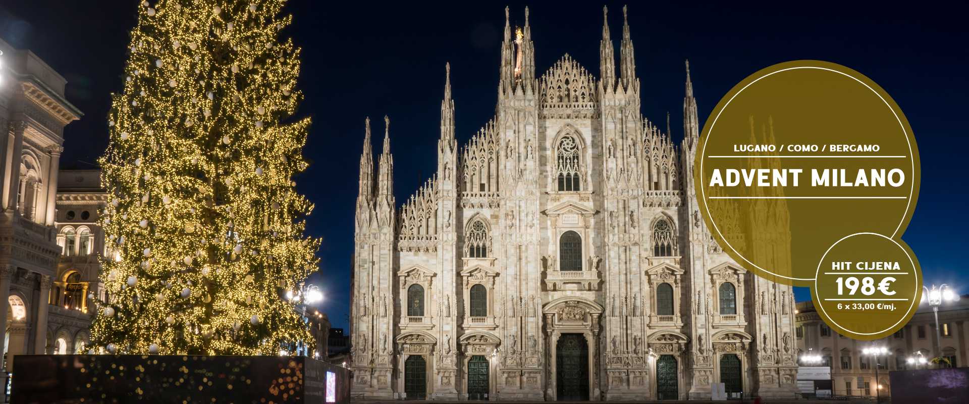 ADVENT U MILANU IZ OSIJEKA I ZAGREBA