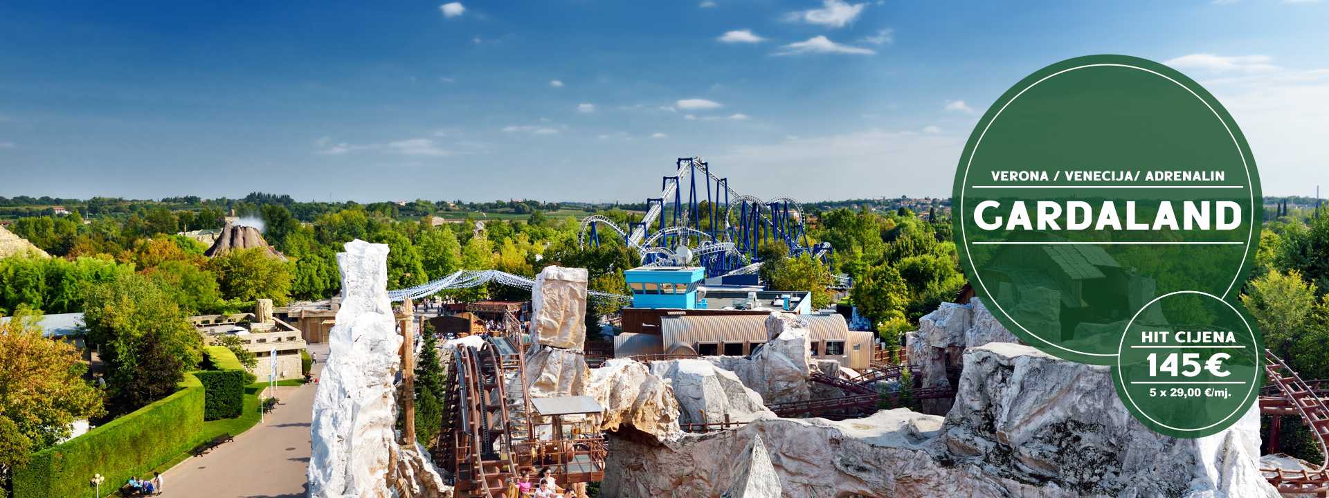 PUTOVANJE U GARDALAND IZ ZAGREBA