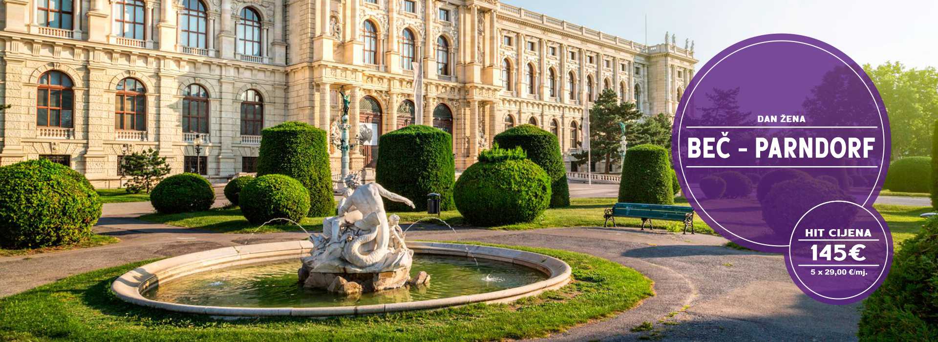 PUTOVANJE DAN ŽENA U BEČU IZ OSIJEKA I ZAGREBA