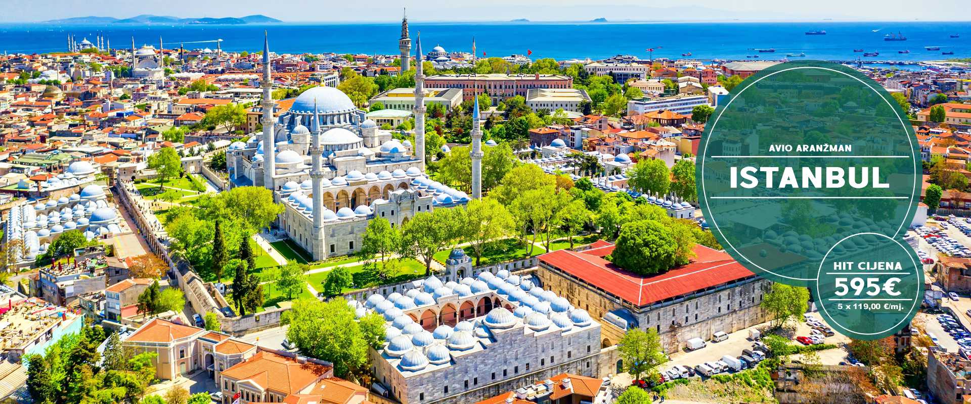 PUTOVANJE U ISTANBUL AVIONOM IZ OSIJEKA I ZAGREBA