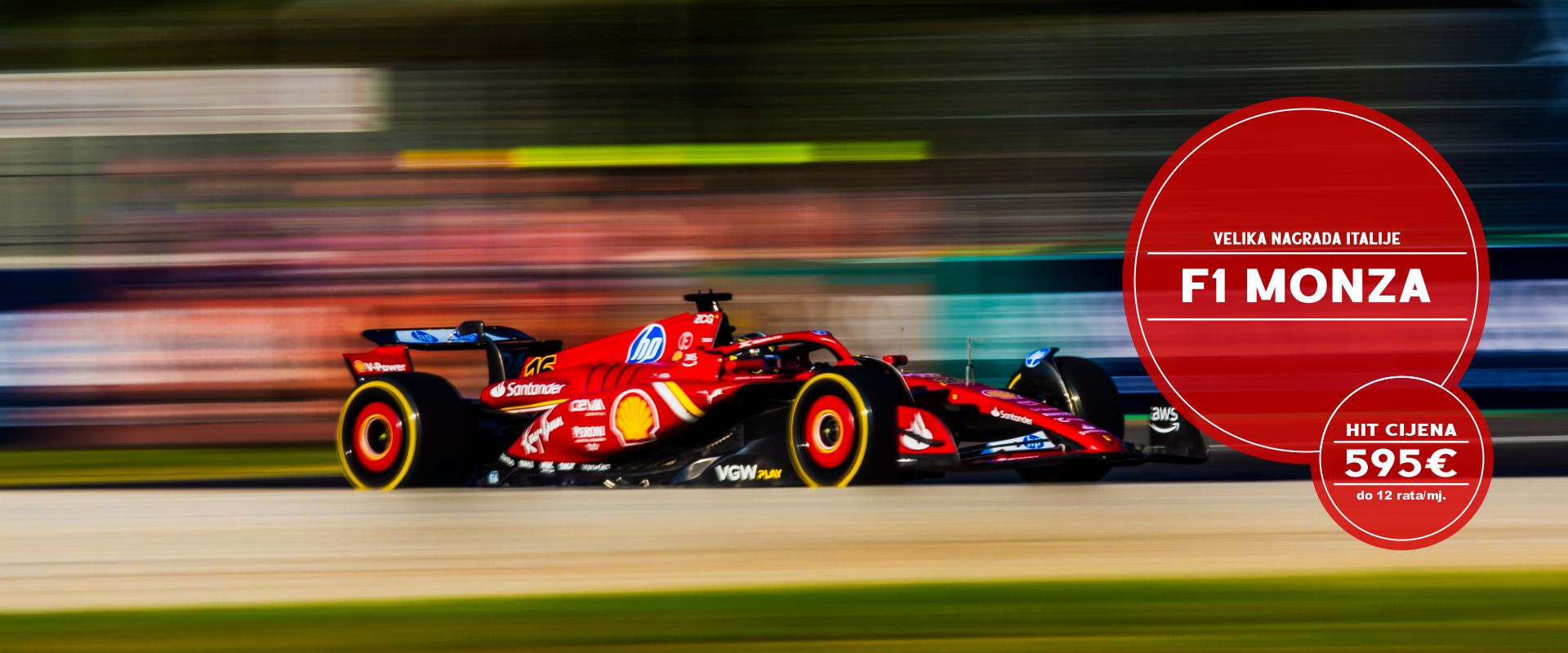 F1 MONZA PUTOVANJE