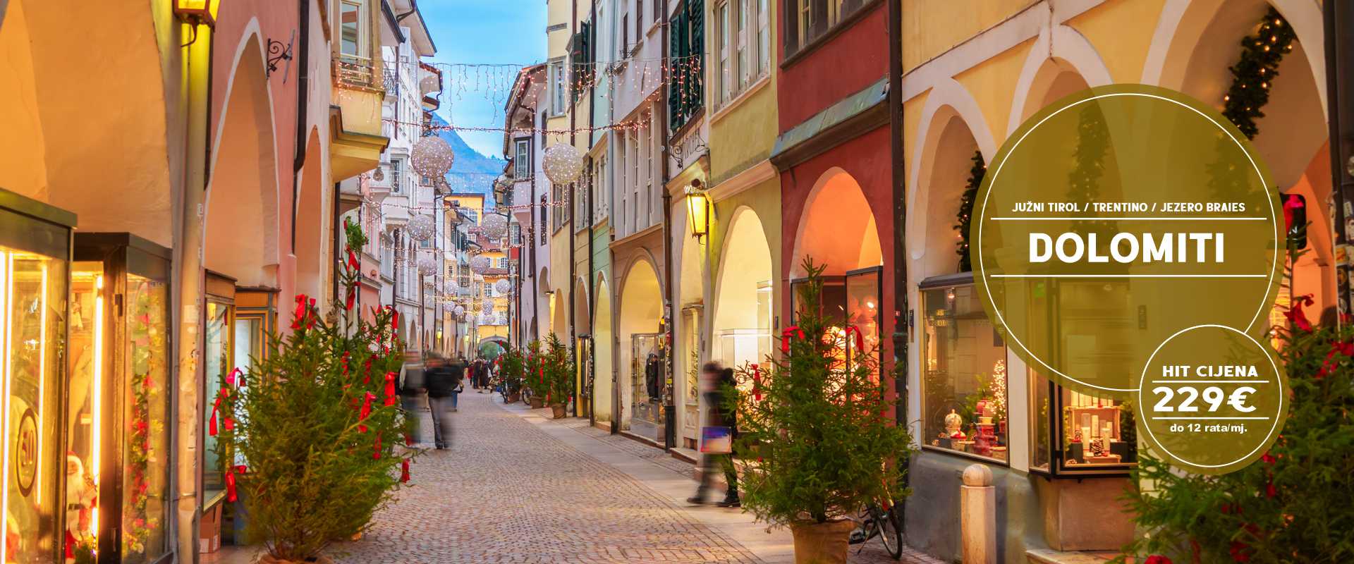 ADVENT DOLOMITI IZ OSIJEKA I ZAGREBA