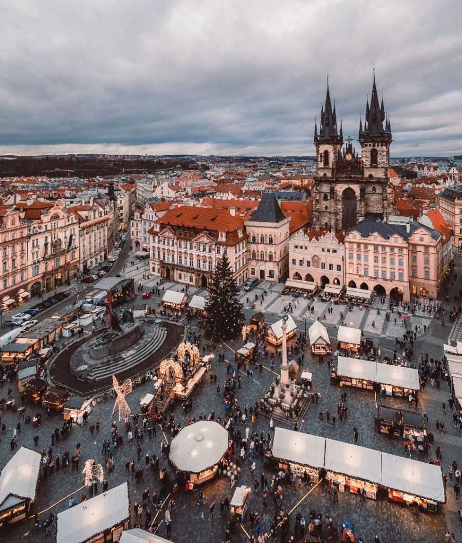 Starogradski trg u Pragu tijekom adventa